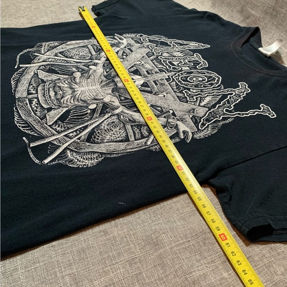 Aeon Wither Tour 2015 black t-shirt - Picture 4 of 6
